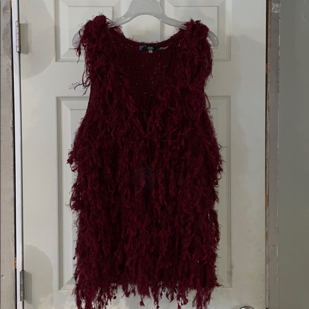BOHEMIAN purple vest